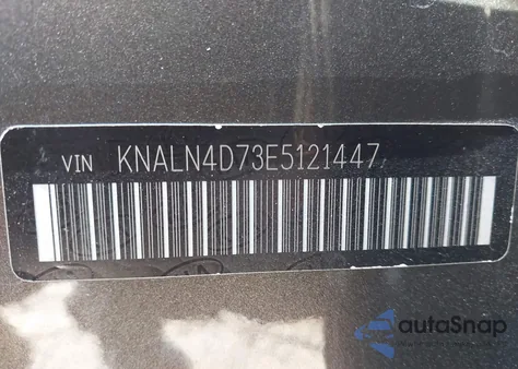 2014 Kia Cadenza Premium from USA, damaged, VIN KNALN4D73E5121447